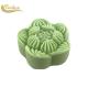 Private Label Floating Flower Bath Bomb 120g Green Color Strong Scents