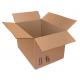 White Corrugated Packaging Boxes For Shipping , Handmade Cardboard Boxes
