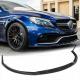 Front Bumper Carbon Fiber Front Lip for Mercedes Benz C63 AMG 2-Door 2015-2019 100% Tested