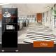 Floor Standing Coffee Machine With Smart Touch Screen And User-Friendly Interface