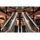 Indoor Automatic Shopping Mall Escalator Stainless Steel Energy Saving