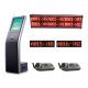 Smart User Management Infrared Touch Token Number Machine Bank Queue System