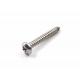 Stainless Steel Self Tapping Screws , Cross Recessed Pan Head Screw DIN7981