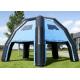 Adverstisment Inflatable Event Tent Commercial Black Blue Waterproof