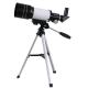 Telescope Focus length:300mm Objective diameter:70mm Eyepieces:H6.0mm H20mm