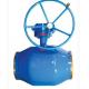 API ISO CE Standard Floating Type Ball Valve , Gear Operated Ball Valve