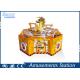 Four Players Audit Memory Amusement Game Machines , Kids Arcade Candy Claw Machine