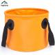 Lightweight Durable Camping Folding Bucket 9L Collapsible Water Bucket