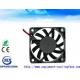 Ball / Sleeve Bearing Dc Ventilation Fan , Plastic Impeller Quiet Computer Fans For PC