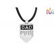 OEM ODM Family Name Pendant Mens Engraved Necklace