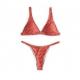 2018 new summer sexy Women bandage polka dot Bikini set Swimwear Bathing Suit Triangle women lace