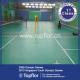 indoor/outdoor badminton flooring sand flooring sports flooring 4.5mm 6.0mm 8