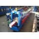 18 Roller Stations Rain Gutter Forming Machine With Manual / Hydraulic Uncoiler
