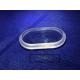 High Purity Sapphire Wafer , Sapphire Crystal Glass Optical Steps Polished Lens