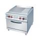 304 / 201 Stainless Steel Commercial Induction Griddle Cookware With Oven