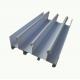1.2mm Thickness Extruded Aluminum Profiles For Door Frame White Powder Surfaces