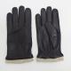 Cheap and durable in use wool gloves winter leather gloves cuff with knit