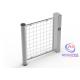 Vertical Security Turnstile Gate RFID Card Open Cargo Stainless Steel Customized Door