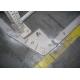 Powder Coated narrow aisle racking system Q235B used High Density storage rack