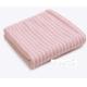 Yarn Dyed Custom Hand Towels , Luxury Striped Bath Towels Home Use