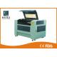 High Accuracy Desktop CO2 Laser Engraver , LCD Control Fabric Laser Engraving Machine