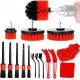 Car Cleaning Brushes Set Includes 5 Soft Premium Detail Brush Auto Wheel Brush Kit