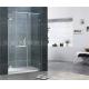 Customized Clear Tempered Glass Shower Screen 10MM 180 Degree Magnetic Seal Swing Door
