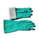 Satey Industrial Disposable Gloves , Reusable Green Nitrile Glove For Industrial Use