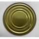 401D 99mm Tomato Tinplate Can Lid Antirust Bean Can Cover
