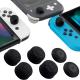 3 Pairs Anti-Slip Black Silicone Extended Length Thumb Grips For NS Joy-Con
