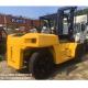 used diesel 2012 model 15ton komatsu forklift truck FD150E-7  low work hrs widely used in ports and factory