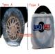 Heavy duty wheel bag masker tire storage bag, Disposable PE plastic tyre bag on roll, Tire storage bag disposable tyre c