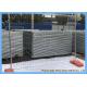 Heavy Duty Galvanized Temporary Netting Fence With Concrete Block Base