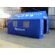 3x4m Outdoor Steel Framed  Waterproof  Disaster Refugee Relief  Tent