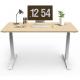 Sturdy Wooden Panel Desk Adjustable Height Office Furniture For Ergonomic Workstation