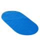 Blue Antibacterial PVC bath mat Small bathroom floor mats for Pregnant women