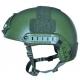 Army Green Kevlar Fast  bullet proof helmet with NIJ IIIA level for Military Police