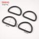 Handbag Hardware D Rings 3.8mm Thickness for Sewing Keychains Belts and Dog Leash