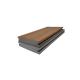 Solid Grooved PVC Decking Composite Flooring for Outdoor Balcony Garden Thickness Above 18mm