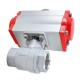 304/316 Stainless Steel Pneumatic Two-Piece Internal Screw Ball Valve for Water Media