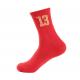 Red Men Basketball Sock Girl Sports Socks Towel Bottom Football Compression Socks