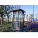 OEM Customized Design Portable Security Guard Cabins Steel Shack Elegant Sentry Box