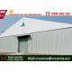 Prefab building A Frame Tent Large Volume Logo Printing for Car Storage