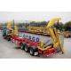 Tri Axle Container Side Lift  Side Loader Trailer For Djibouti Market