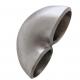 304 316L Stainless Steel Pipe Fittings / 90 Degree Welding Elbow SCH 40