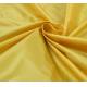 Garment Gold Taffeta Fabric , 100% Polyester PU / PA  Coated Polyester Taffeta