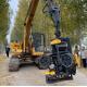 Forestry tree harvester automatic whole tree felling machine cutting machine cutter wood