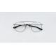 Metal Frame Unisex Vintage Retro Fashion Eyeglasses Clear lens Plain Eyewear for Men and Women