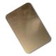 5 x 10FT Gold Color Stainless Steel Sheet 2438mm 3048mm 430 4 x 8FT Sandblasting