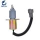 Excavator Spare Parts 12V Fuel Flameout Stop Solenoid 129953-77811